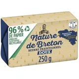 Nature de Breton Beurre doux 82%mg, 250g