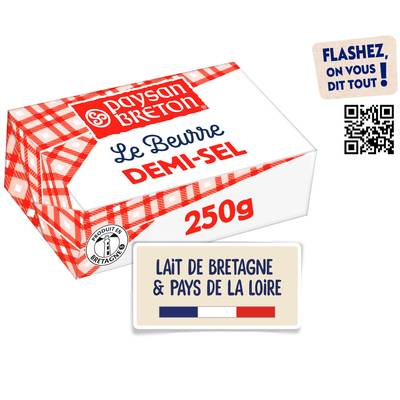 Paysan Breton Beurre demi sel, 250g