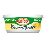 Président Beurrier Tendre Demi-Sel, 250g