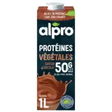 Alpro Boisson protéinée végétale chocolat, 1l