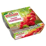Andros Compote Pomme framboise, 4x100g