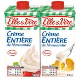 Elle&Vire Crème 30% Mg Fluide UHT, 2x25cl