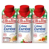 Elle&Vire Crème 30% Mg Fluide UHT, 3x20cl