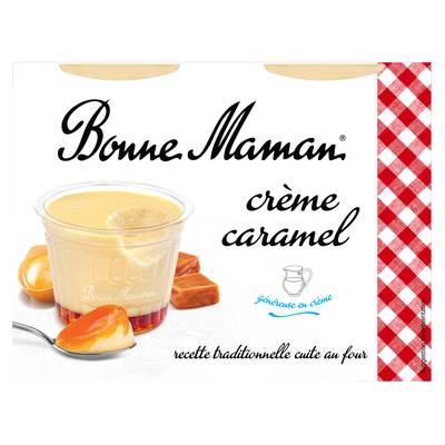 Bonne Maman Crème caramel, 4x100g