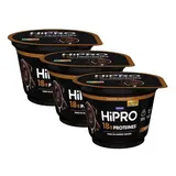 HiPRO Crème dessert protéinée chocolat, Lot de 3x180g