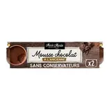 Marie Morin Mousse au chocolat à l'ancienne, 2x100g