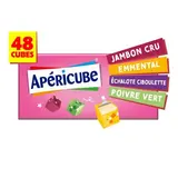 Apéricube Minis fromages L'Incontournable de l'apéro, 48 cubes - 250g