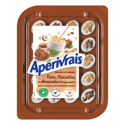 Apérivrais Bouchées de fromage recette de saison, 100g