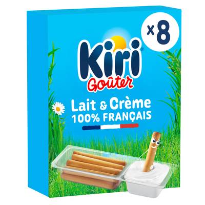 Kiri Fromage fondu et gressins, 8 portions - 280g