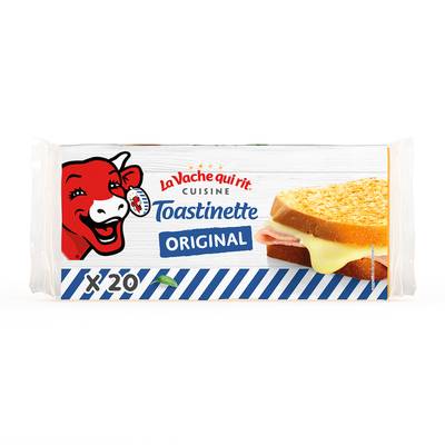 La vache qui rit Fromage Fondu Croque Monsieur, 20 tranchettes - 340g