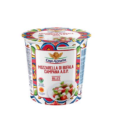 Casa Azzurra Billes de mozzarella AOP, 120g