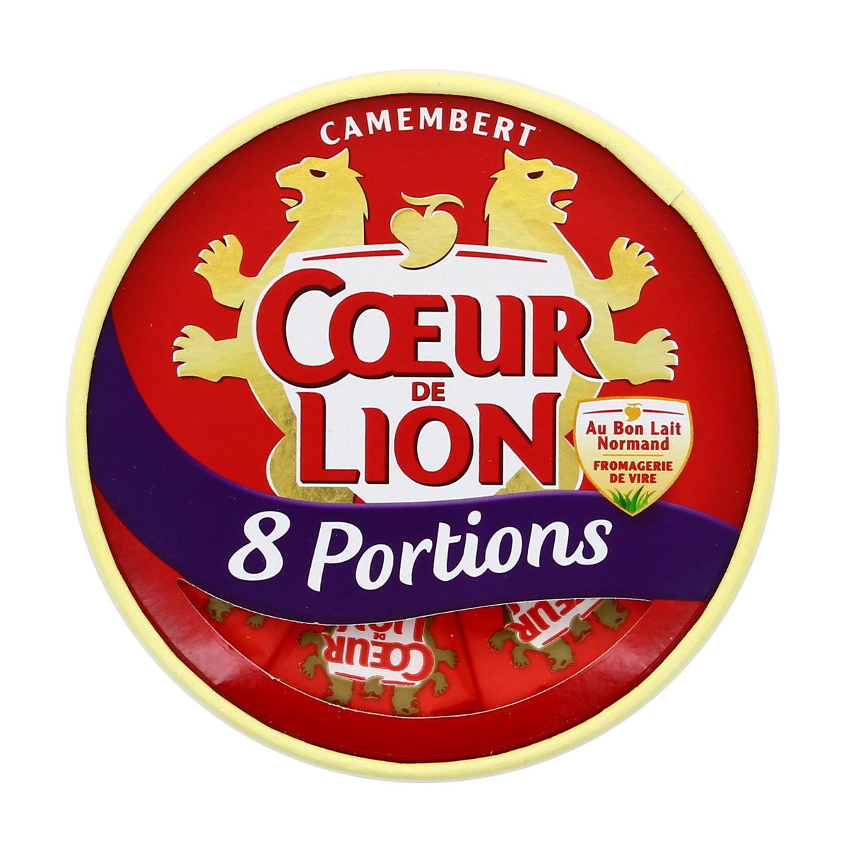 Coeur de Lion Camembert, 8 portions - 240g
