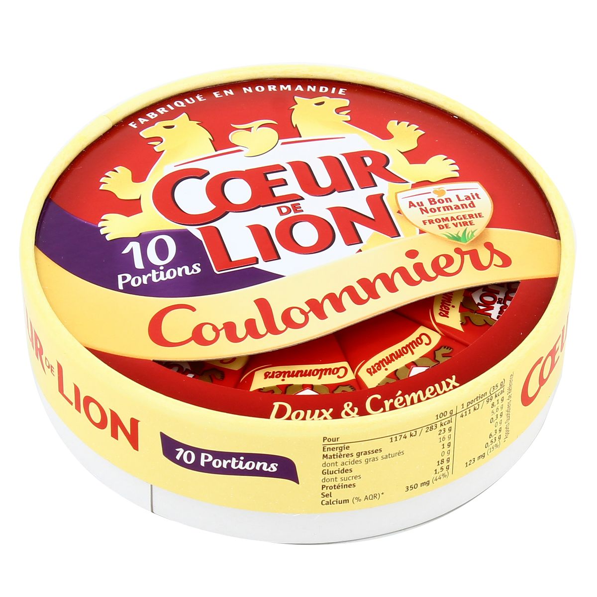 Coeur de Lion Coulommiers, 8 portions - 350g