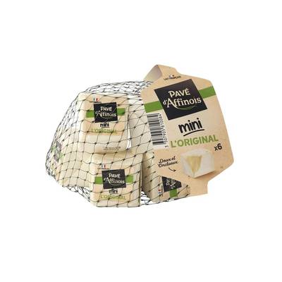 Pavé d'Affinois Minis fromages à pâte molle, 6 portions - 180g