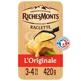 Richesmonts Fromage Raclette classique, 16 tranches - 420g