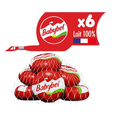 Babybel Minis fromages, 6 portions - 132g
