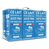 C'est qui le Patron Lait demi-écrémé UHT, 6x1l