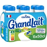 Candia Lait 1/2 écrémé Grandlait, 6x50cl