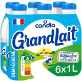 Candia Lait 1/2 écrémé, 6x1l