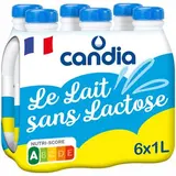 Candia Lait sans lactose 1%mg, 6x1l