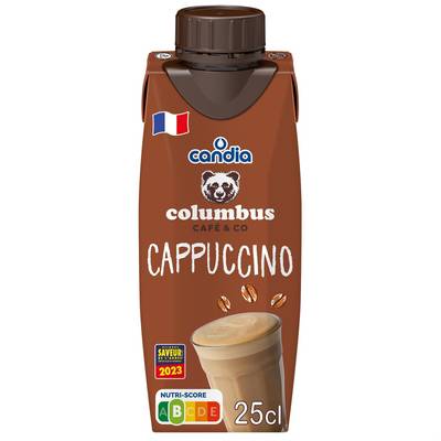 Candia Colombus Boisson lactée cappuccino, 25cl