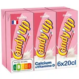 Candy-Up Boisson lactée fraise UHT, 6x20cl