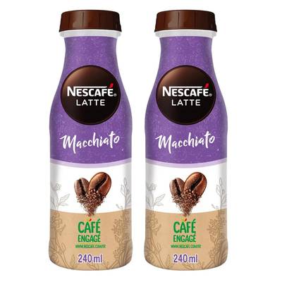 Nescafé Café latte macchiato, Lot de 2x240ml