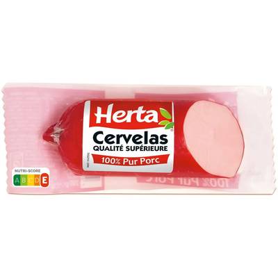 Herta Cervelas Saucisse 100% Pur Porc, 200g