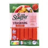 Stoeffler Saucisses de Strasbourg, 6 saucisses - 240g