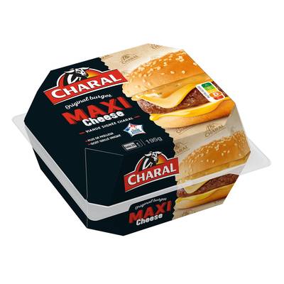 Charal Burger Le Maxi Cheese, 195g
