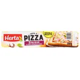 Herta Pâte à Pizza Epaisse et Rectangulaire, 540g