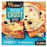Sodebo Pizza Crust 4 Fromages, 580g