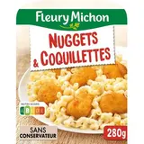 Fleury Michon Nuggets de Poulet et Coquillettes, 1 Part - 280g