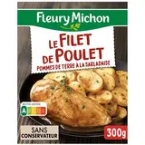 Fleury Michon Filet de Poulet et Pomme de Terre Sarladaise, 1 Part - 300g