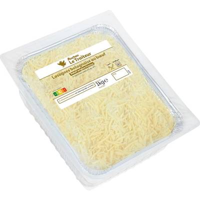 Auchan Le Traiteur Lasagne de Boeuf, 1kg