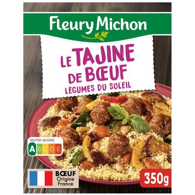 Fleury Michon Tajine de Boeuf aux Légumes du Soleil, 350g