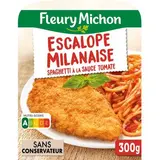 Fleury Michon Escalope Milanaise et ses Spaghettis, 1 Part - 300g