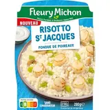 Fleury Michon Risotto Saint-Jacques Fondue de Poireaux, 1 Part - 280g