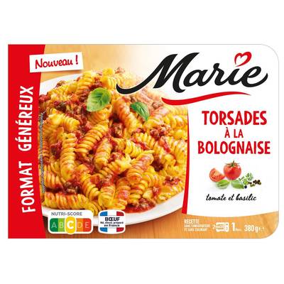Marie Torsades à la Bolognaise, 1 Part - 380g