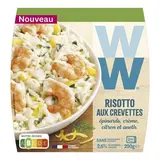 WW Risotto aux crevettes, Epinards, 1 Part - 300g