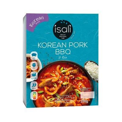 Isali Porc Barbecue Koréen et son Riz, 330g