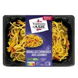 Traditions d'Asie Nouilles Chinoises aux légumes, 2/3 Parts - 400g