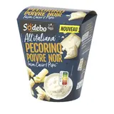 Sodebo All' Italiana Pécorino Poivre Noir façon Cacio & Pepe, 280g