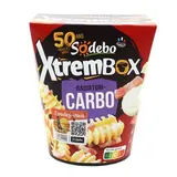 Sodebo Xtrem Box Radiatori Carbonara, 400g