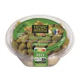 Tropic Apéro Olives Vertes Dénoyautées Ail Basilic, 110g