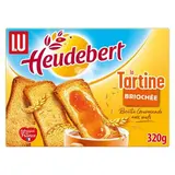 Heudebert Tartines Briochées recette gourmande, 320g