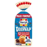 Harrys DooWhap Brioches sans additifs aux pépites de chocolat, 12 pièces - 480g