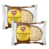Schär Pain de campagne aux graines Sans Gluten, Lot de 2x250g