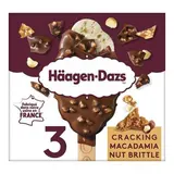 Häagen-Dazs Bâtonnets macadamia, 3 bâtonnets - 201g