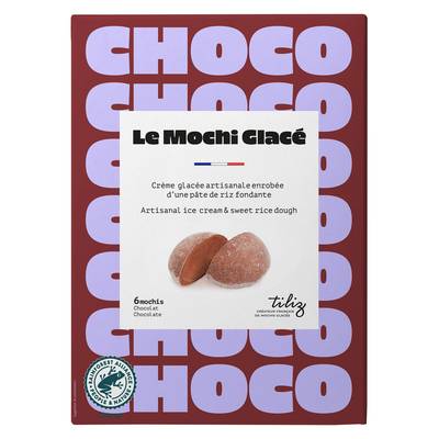 Tiliz Mochi glacé chocolat, 210g